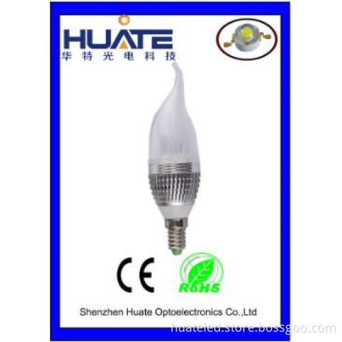 3W E14 LED Candle Lights With CE Listed